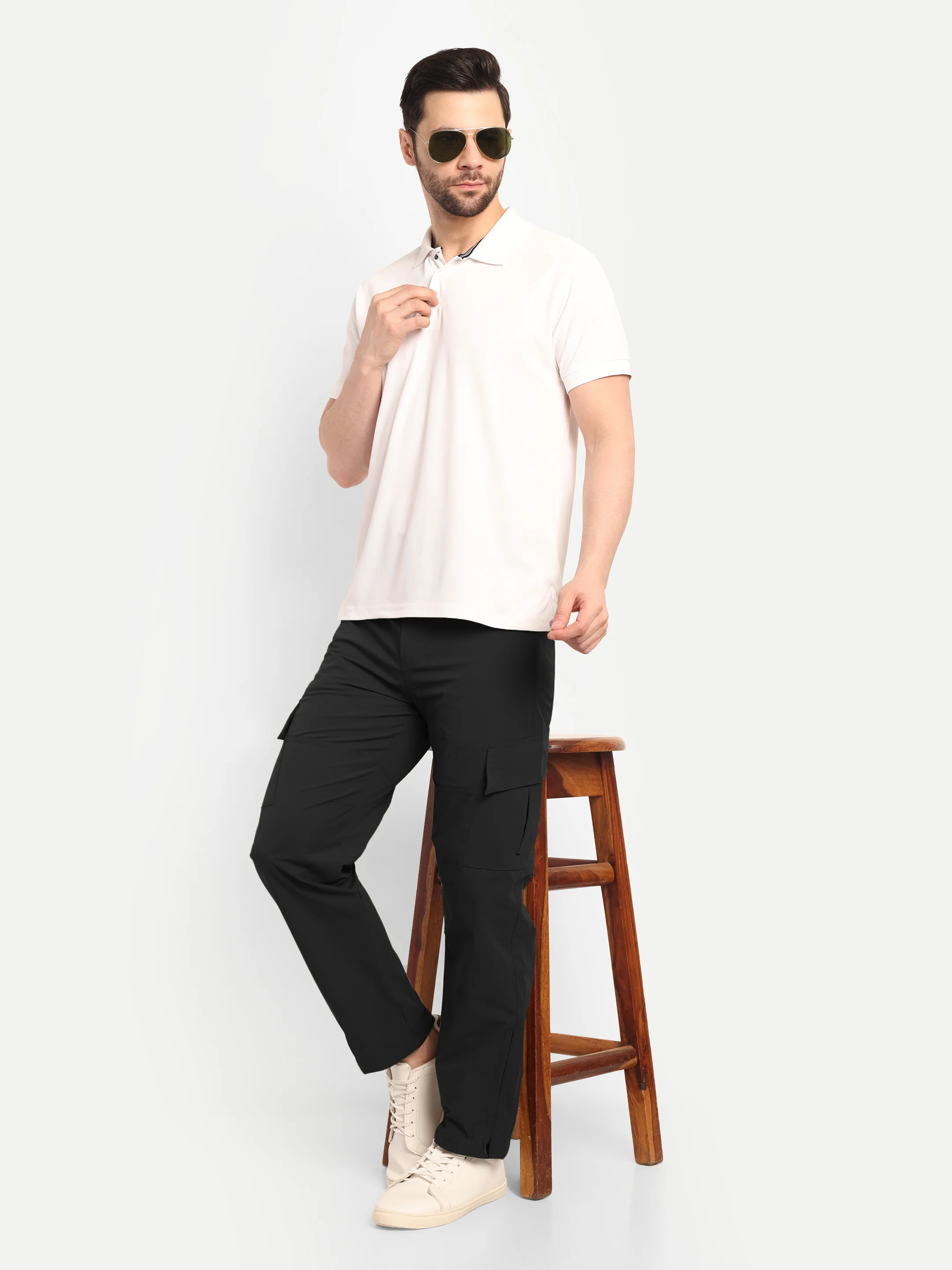 male model ecommerce photography Bottomwear Track Pants & Joggers